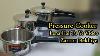 Prestige Stainless Steel Pressure Cooker Unboxing And Quick Review