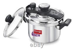 Prestige Stainless Steel Svachh Clip on Mini 3 Ltr Pressure Cooker Fast Cooking