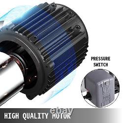 Shallow Well Jet Pump withPressure Switch 1 HP 18.5GPM Stainless Steel 110V