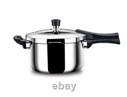 Stahl Triply Stainless Steel 6.3 Liter Pressure Cooker Outer Lid Broad Fast Ship