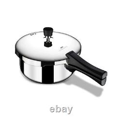 Stahl Triply Stainless Steel Xpress 2.5 Liter Pressure Cooker Outer Lid Lean