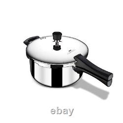 Stahl Triply Stainless Steel Xpress Pressure Cooker And Lid, 6 Ltr-Free Shipping