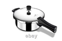 Stahl Triply Stainless Steel Xpress Pressure Cooker Outer Lid Pan, 9223, 3.5 Lit