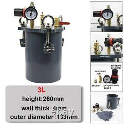 Stainless Steel Glue Dispenser Pressure Tank Storage Tank 1L/2L/3L/4L/5L