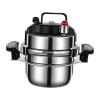Stainless Steel Pressure Cooker Rice Cooking Pot For Picnic Commercial Home