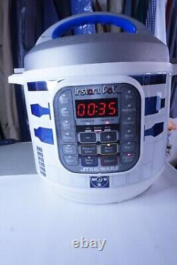 Star Wars Instant Pot Duo 6-Qt R2-D2 Special Edition with original box. Used once