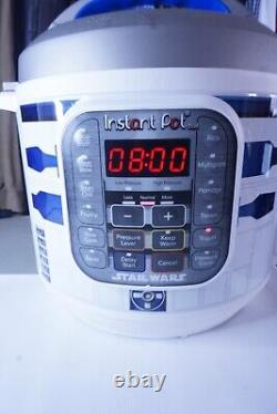 Star Wars Instant Pot Duo 6-Qt R2-D2 Special Edition with original box. Used once