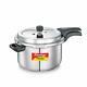 Svachh Deluxe Alpha 6.5 Litre Stainless Steel Pressure Cooker, Silver