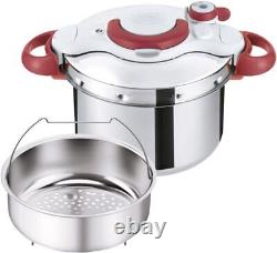 T-fal Pressure Cooker 6L IH enable 4-6 People One-Touch Open P4620769 wTrack
