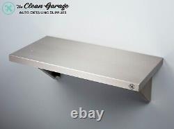 The Clean Garage Stainless Steel Wall Mount Pressure Washer Shelf 20 x 10