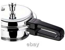 Vinod Cookware 18/8 Stainless Steel Pressure Pan with Outer Lid-Junior