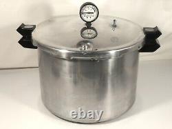 Vintage Presto Deluxe Pressure Canner Cooker 17 Qt Made In USA