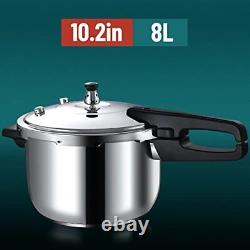 WantJoin Pressure Cooker Stainless Steel 8 Qt Commercial Pressure Canner Used