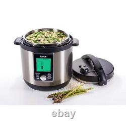 Zavor Electric Pressure Cooker 8-Qt Stainless Steel with 10-Cooking Functions