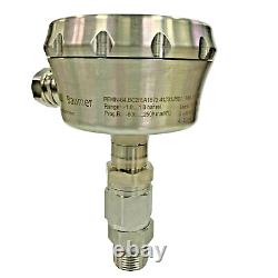 Capteur de pression en acier inoxydable BAUMER PFMN CombiPress -1 à 1 bar 4,20 mA
