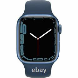 New Apple Watch Series 7 45mm (gps + Cellulaire) Boîtier En Aluminium/acier Inoxydable