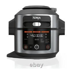 Ninja Foodi 14-en-1 Cocotte-minute XL de 8 litres avec fonction de friteuse à vapeur SmartLid