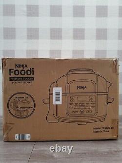 Ninja Foodi Programmable 11-en-1 5qt Cuisinière De Pression De Luxe Et Friteuse D'air