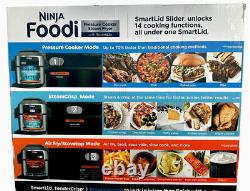 Ninja Ol501 Foodi 6,5 Qt. 14-in-1 Cuisinière À Vapeur De Friteuse À Vapeur Smart-lid