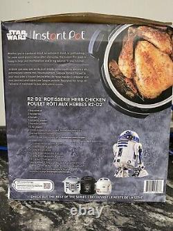 Star Wars Instant Pot Duo Autocuiseur sous pression, R2-D2 NEUF dans la boîte