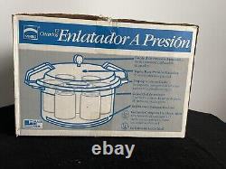 Vintage New Mirro 12 Qt Pression Canner Cooker M-0512 Fabriqué Aux États-unis 12 Litres